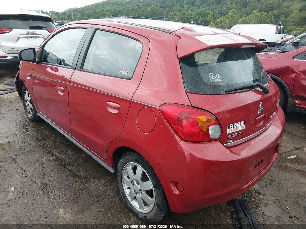 ML32A4HJ8EH015609 2014 MITSUBISHI MIRAGE photo no. 3