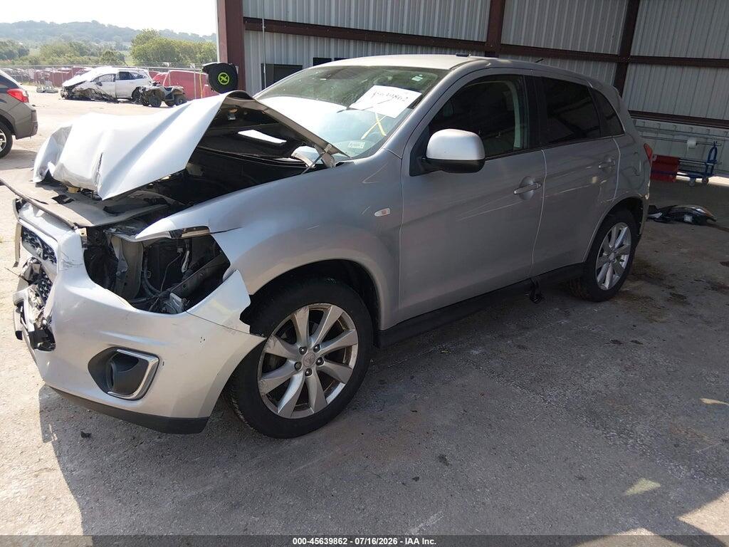 4A4AR4AU9EE020673 2014 MITSUBISHI OUTLANDER SPORT photo no. 2