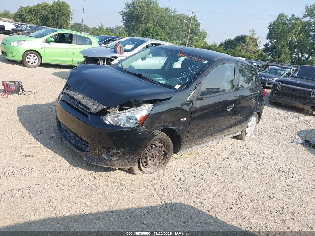 ML32A3HJ5EH011835 2014 MITSUBISHI MIRAGE photo no. 2