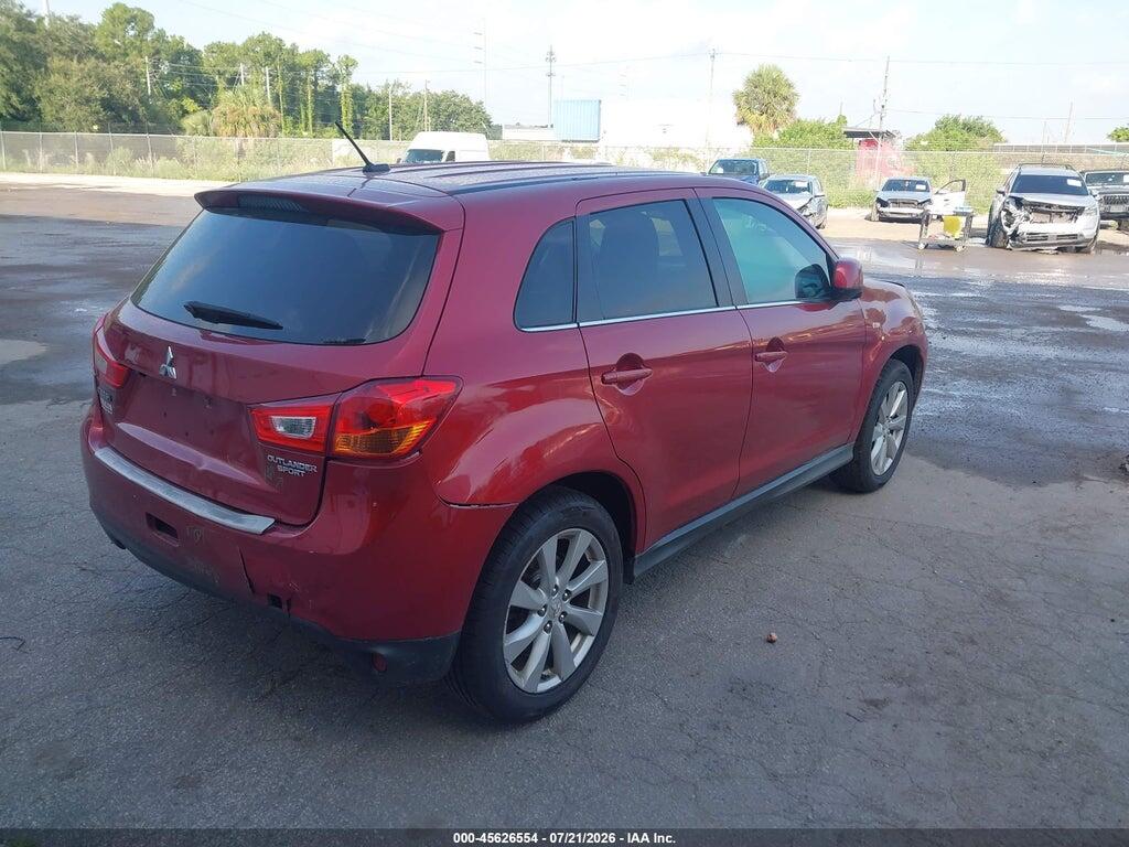 4A4AR4AU4EE005806 2014 MITSUBISHI OUTLANDER SPORT photo no. 4