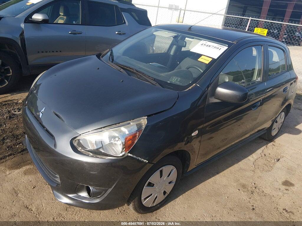 ML32A3HJ1EH013579 2014 MITSUBISHI MIRAGE photo no. 2