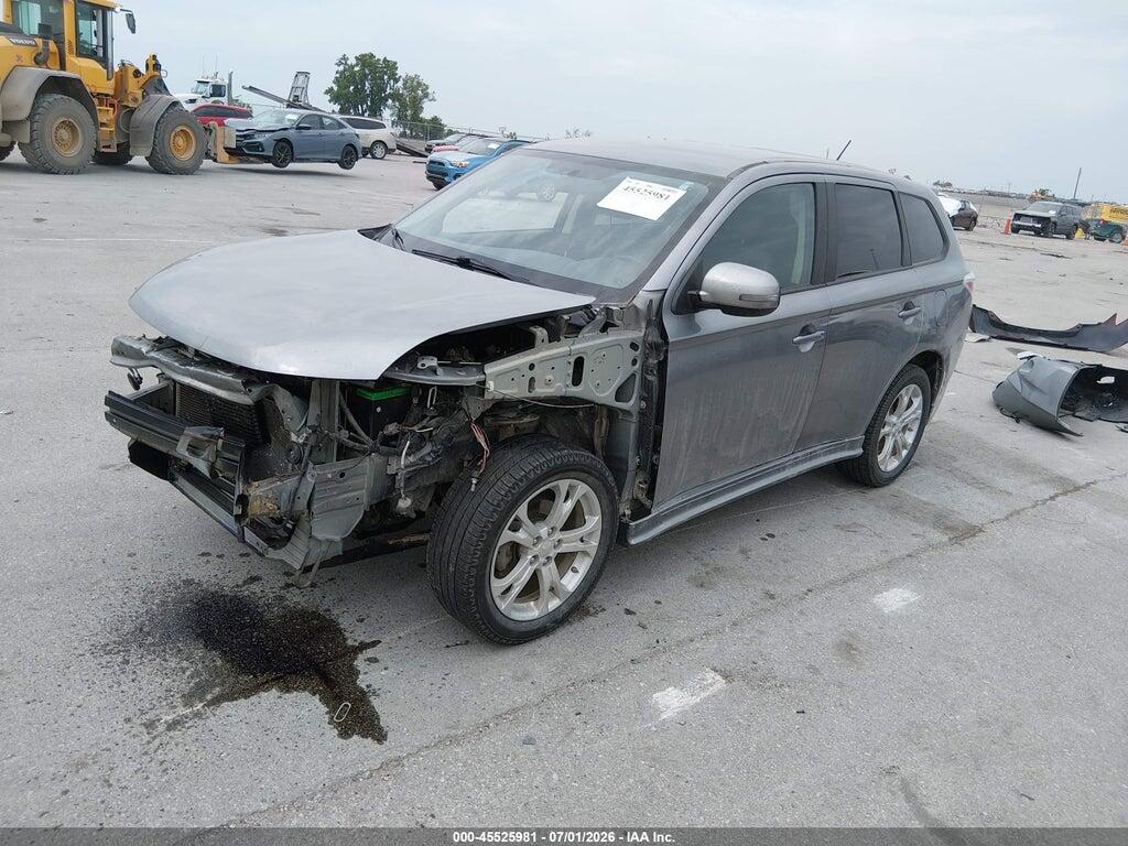 JA4AZ3A34EZ002402 2014 MITSUBISHI OUTLANDER photo no. 2
