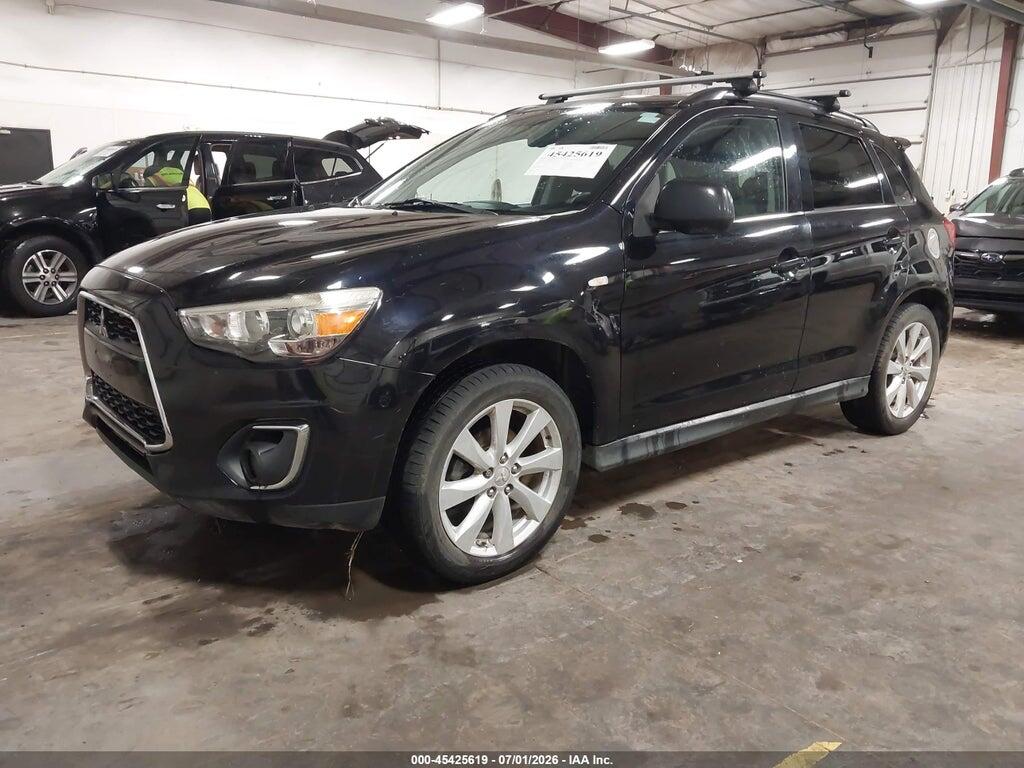 4A4AR4AU0EE012557 2014 MITSUBISHI OUTLANDER SPORT photo no. 2