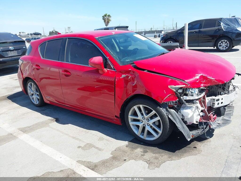 JTHKD5BH2G2265674 2016 LEXUS CT 200H photo no. 1