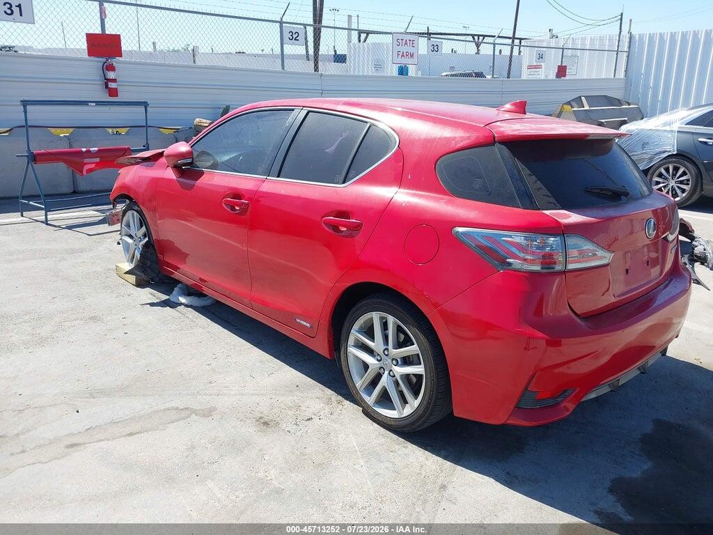 JTHKD5BH2G2265674 2016 LEXUS CT 200H photo no. 3