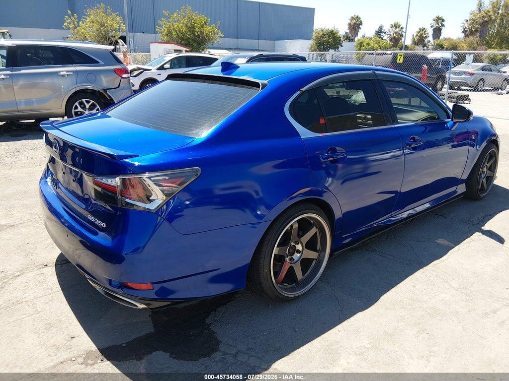 JTHBZ1BL7GA001709 2016 LEXUS GS 350 photo no. 4