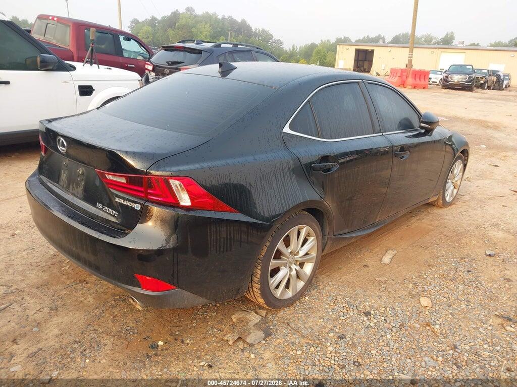 JTHBA1D27G5022371 2016 LEXUS IS 200T photo no. 4