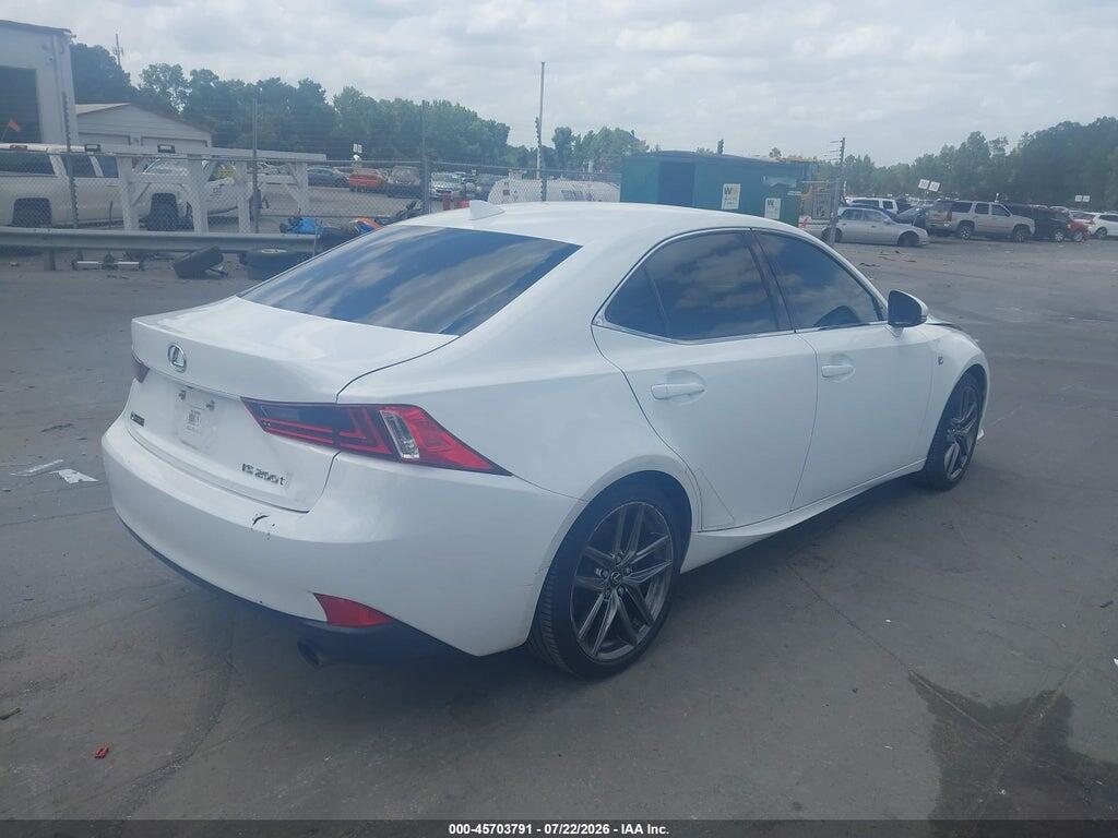 JTHBA1D27G5010558 2016 LEXUS IS 200T photo no. 4