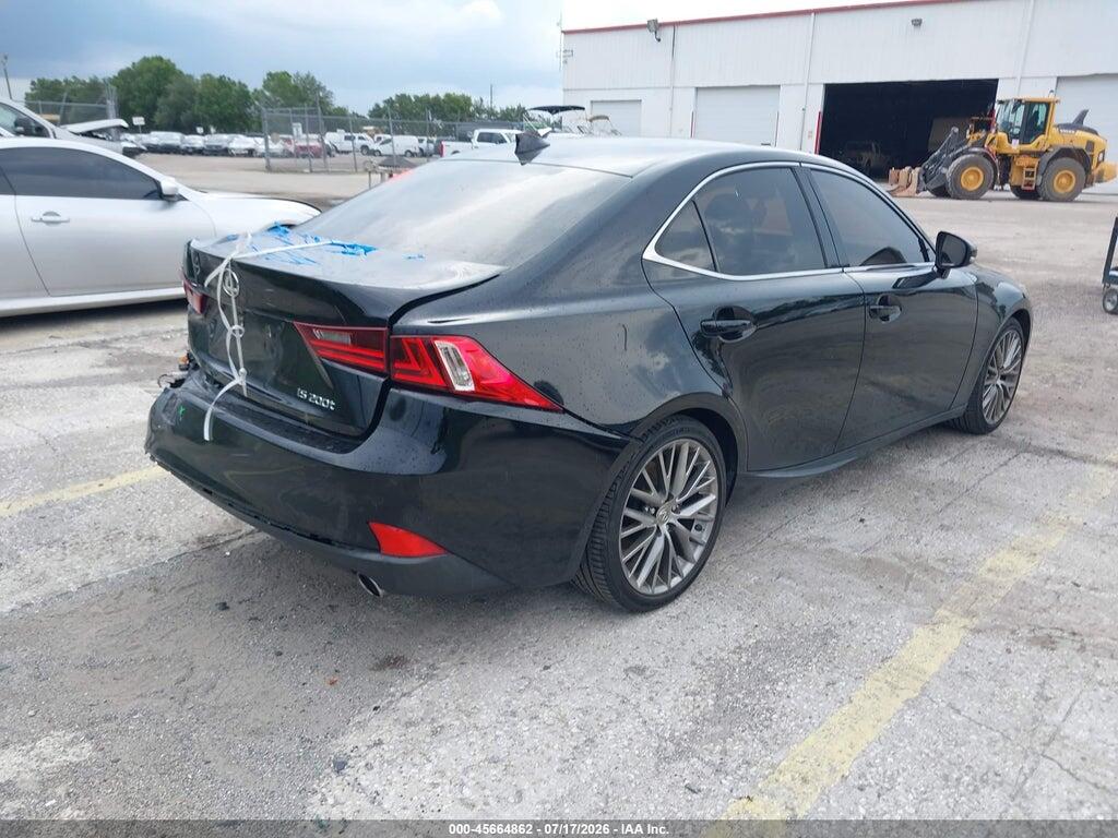 JTHBA1D2XG5008951 2016 LEXUS IS 200T photo no. 4