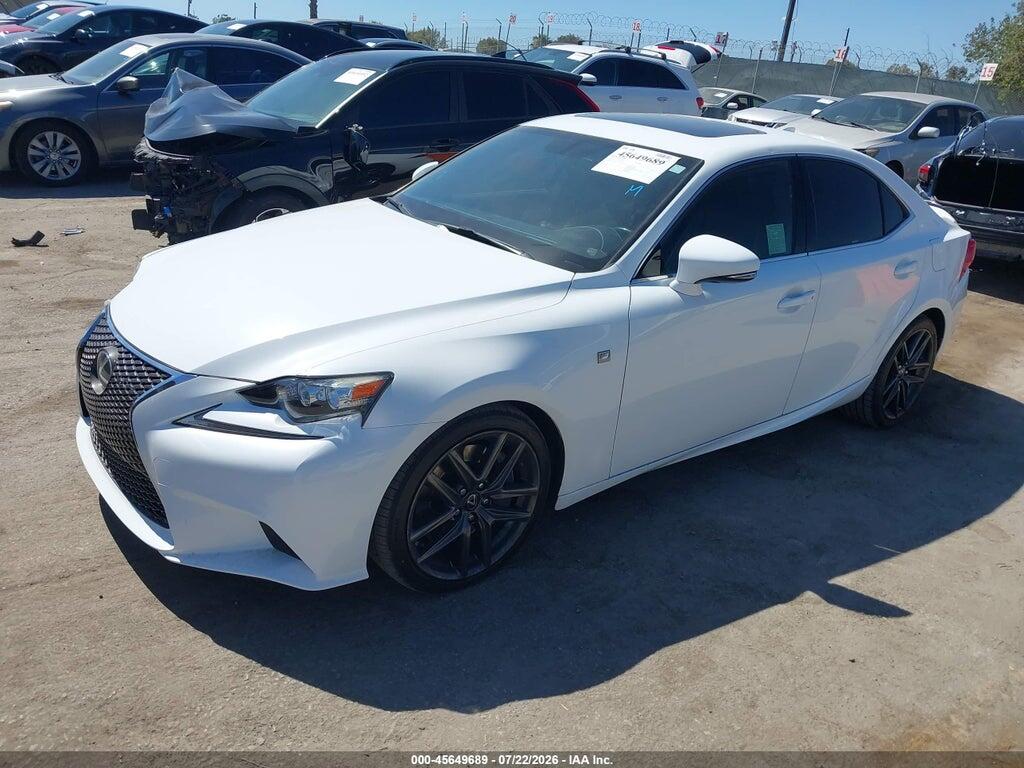 JTHBA1D23G5021654 2016 LEXUS IS 200T photo no. 2