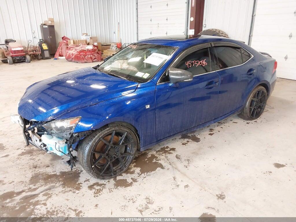 JTHCM1D23G5002503 2016 LEXUS IS 300 photo no. 2