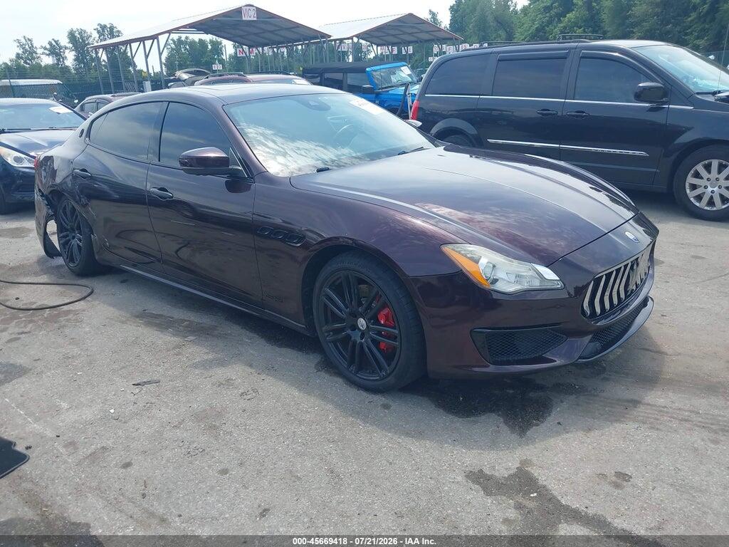2017 MASERATI QUATTROPORTE ZAM56RRS1H1226627
