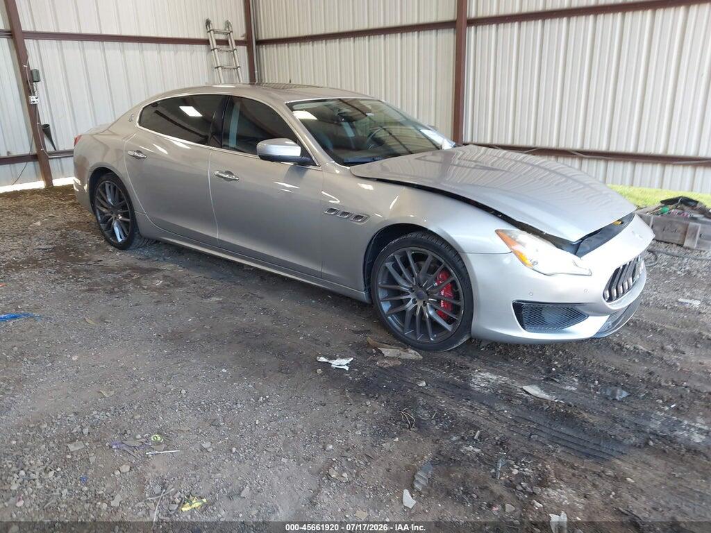 2017 MASERATI QUATTROPORTE ZAM56RPS3H1225045