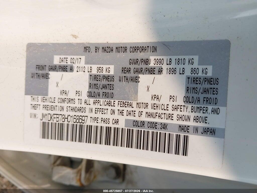 JM1DKFB78H0168697 2017 MAZDA CX-3 photo no. 9