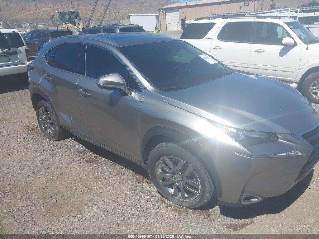 JTJBARBZ1G2088848 2016 LEXUS NX 200T photo no. 1