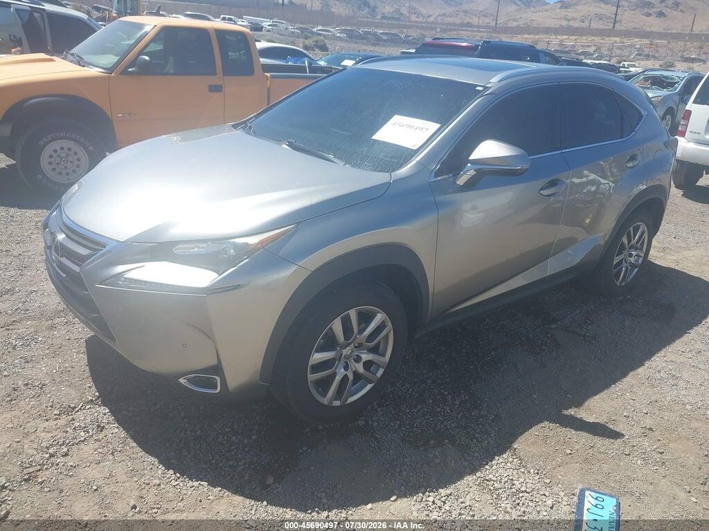 JTJBARBZ1G2088848 2016 LEXUS NX 200T photo no. 2