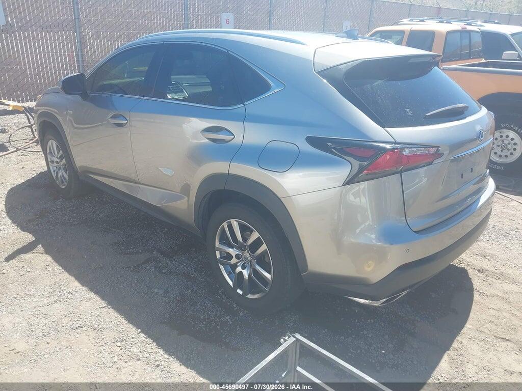 JTJBARBZ1G2088848 2016 LEXUS NX 200T photo no. 3