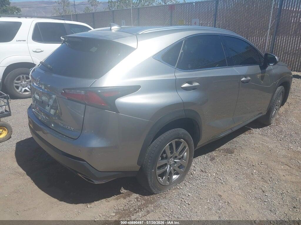 JTJBARBZ1G2088848 2016 LEXUS NX 200T photo no. 4