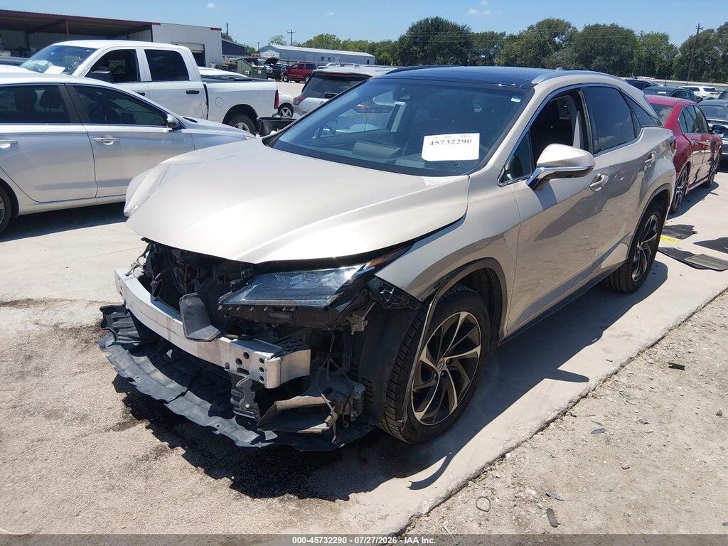 2T2BZMCA0GC008556 2016 LEXUS RX 350 photo no. 2