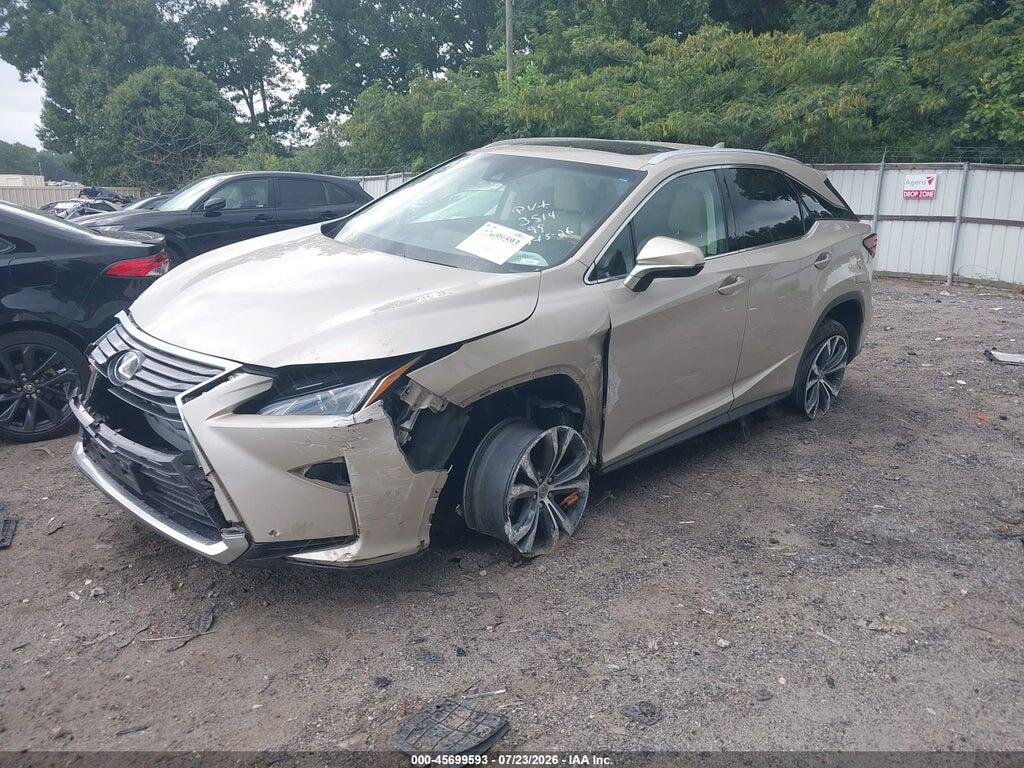 2T2ZZMCA6GC023514 2016 LEXUS RX 350 photo no. 2
