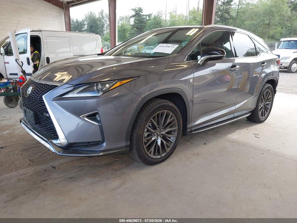 2T2BZMCA6GC042002 2016 LEXUS RX 350 photo no. 2