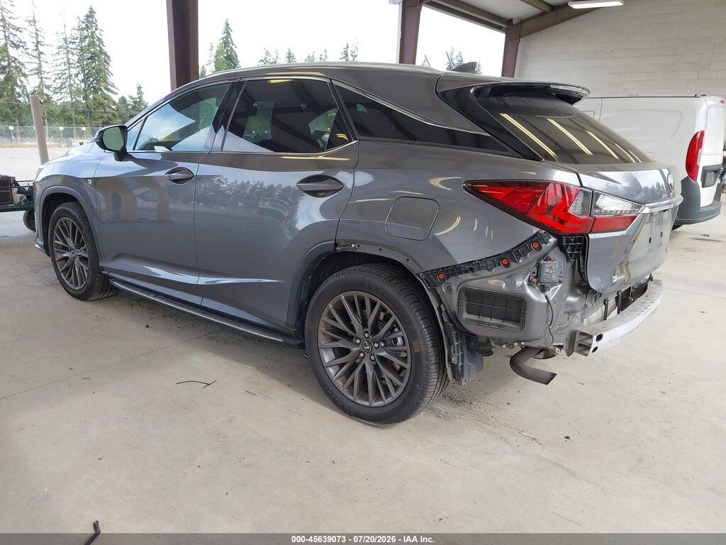 2T2BZMCA6GC042002 2016 LEXUS RX 350 photo no. 3