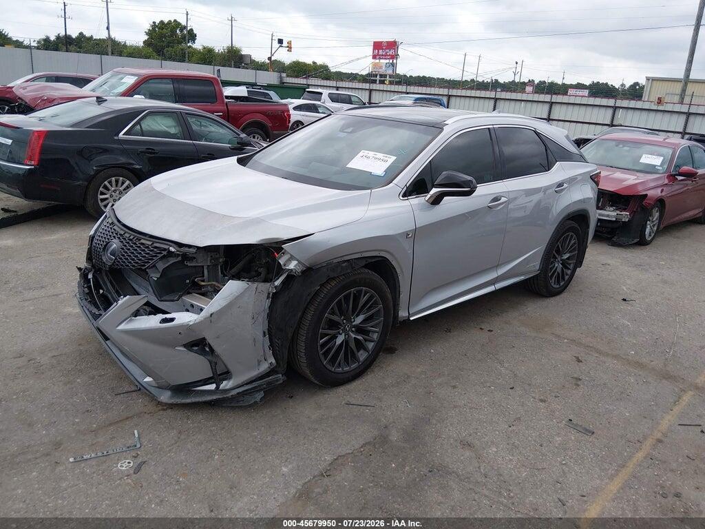 2T2BGMCA9GC005628 2016 LEXUS RX 450H photo no. 2