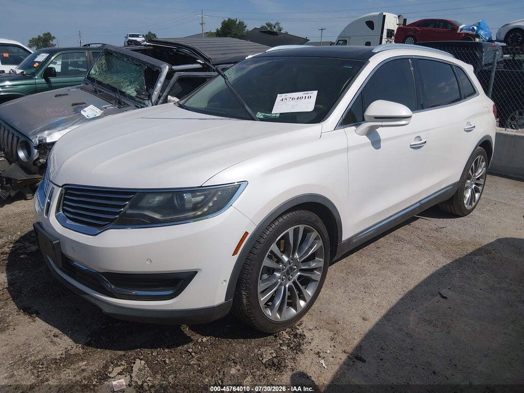 2LMPJ6LR7GBL38822 2016 LINCOLN MKX photo no. 2