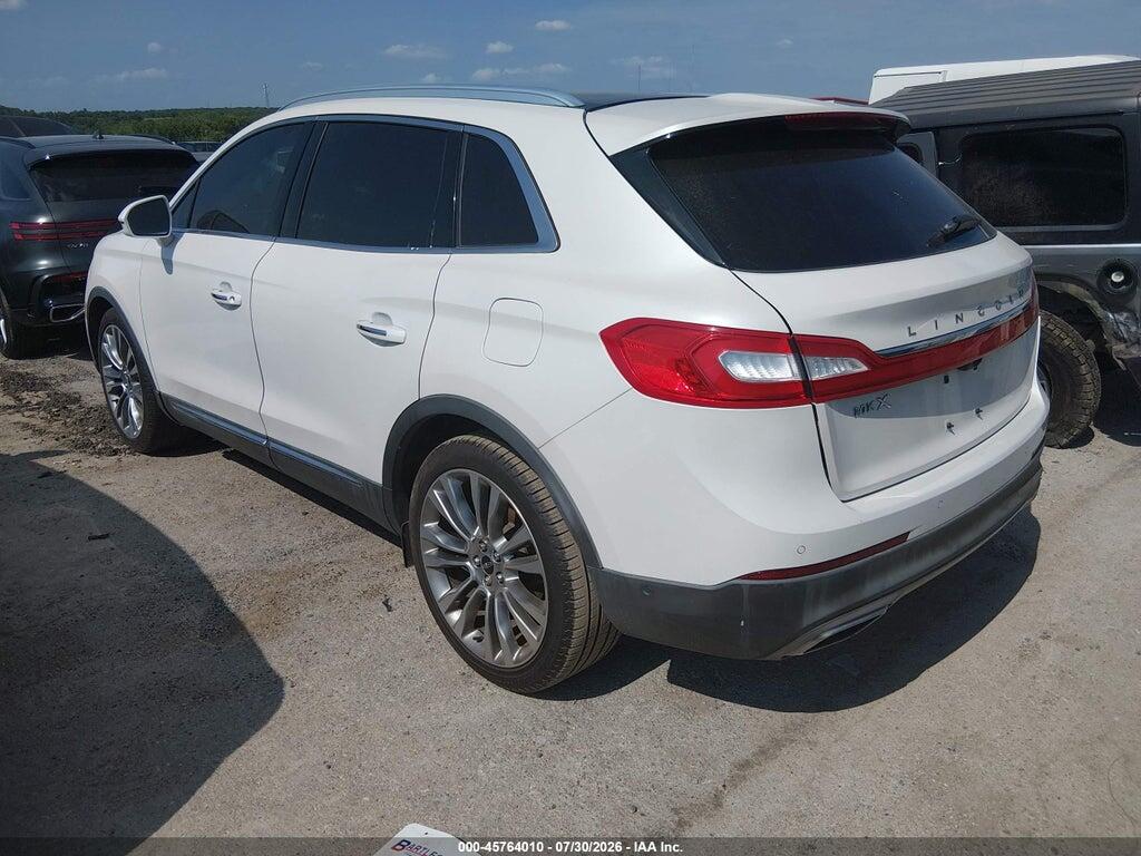 2LMPJ6LR7GBL38822 2016 LINCOLN MKX photo no. 3