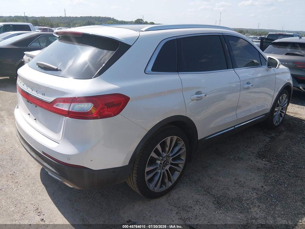 2LMPJ6LR7GBL38822 2016 LINCOLN MKX photo no. 4