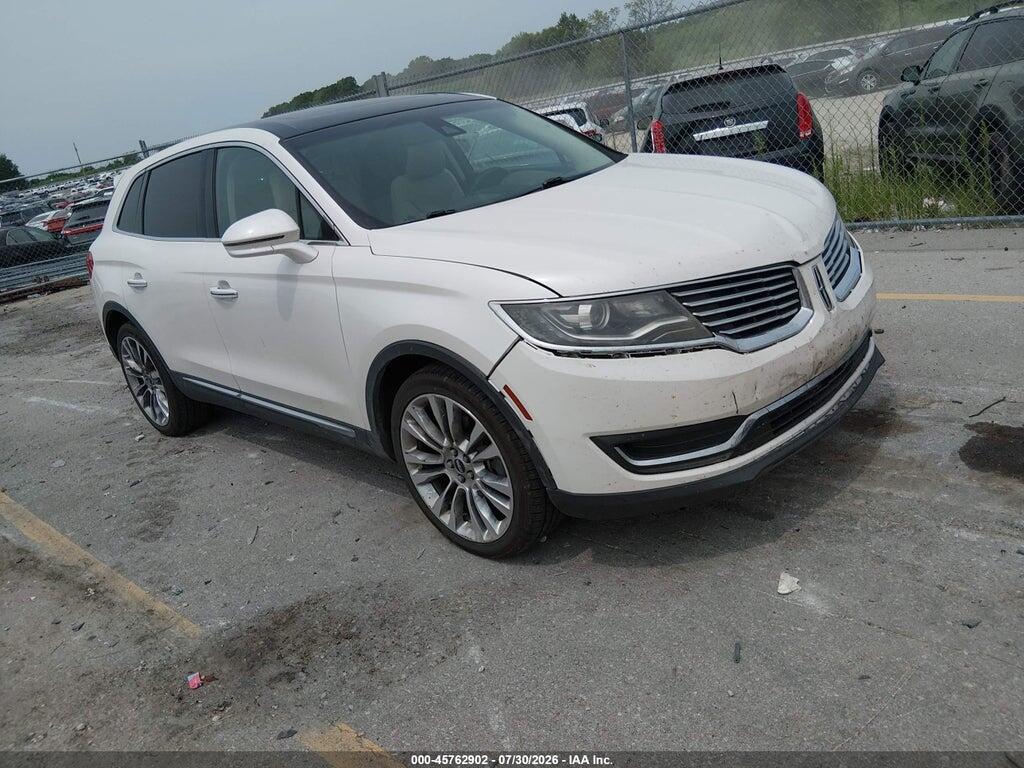 2LMTJ8LR8GBL50326 2016 LINCOLN MKX photo no. 1