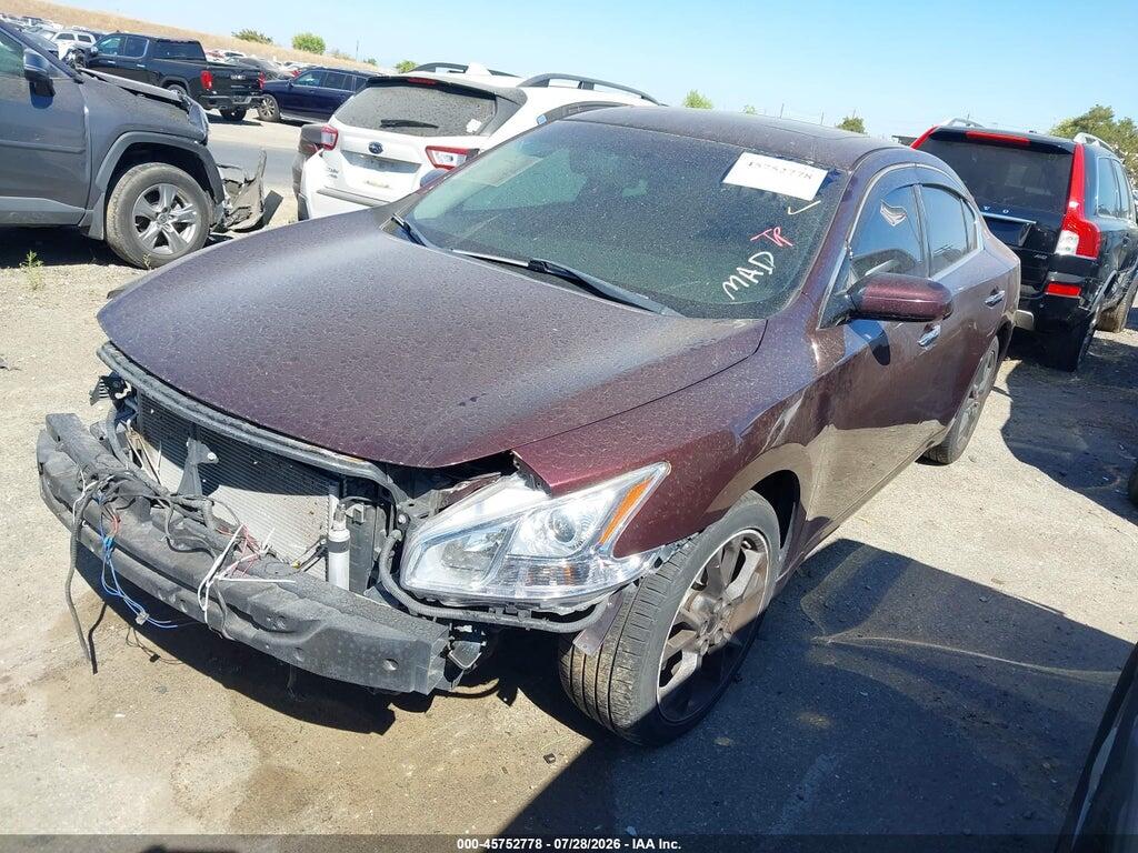 1N4AA5AP0EC498352 2014 NISSAN MAXIMA photo no. 2