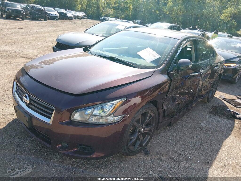 1N4AA5AP4EC495129 2014 NISSAN MAXIMA photo no. 2