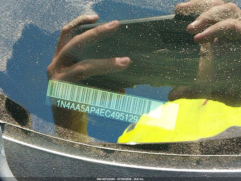 1N4AA5AP4EC495129 2014 NISSAN MAXIMA photo no. 9