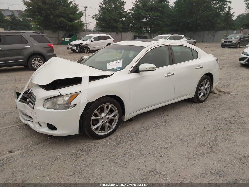 1N4AA5AP0EC453797 2014 NISSAN MAXIMA photo no. 2
