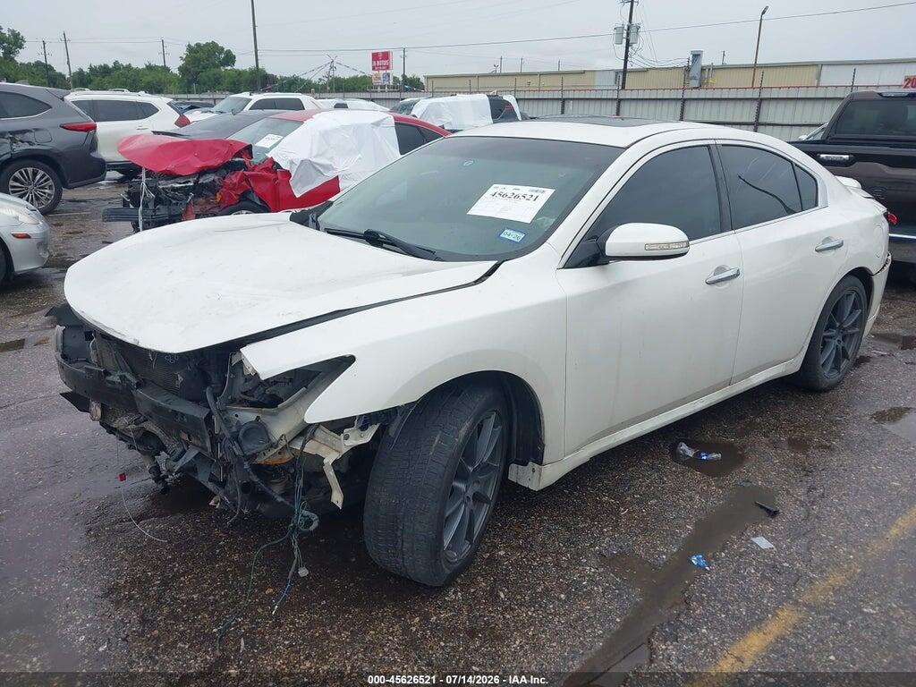 1N4AA5AP8EC435497 2014 NISSAN MAXIMA photo no. 2