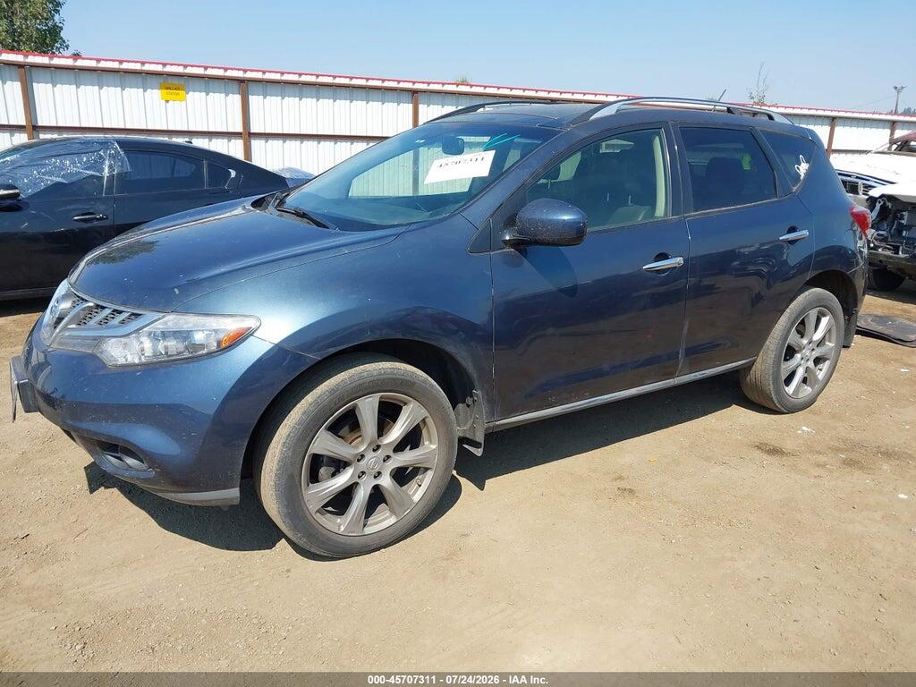 JN8AZ1MW4EW500704 2014 NISSAN MURANO photo no. 2