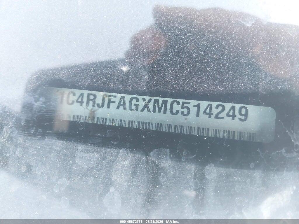 1C4RJFAGXMC514249 2021 JEEP GRAND CHEROKEE photo no. 9
