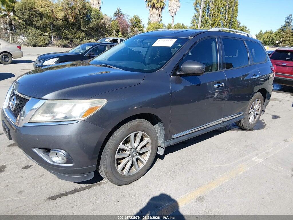 5N1AR2MN4EC635753 2014 NISSAN PATHFINDER photo no. 2