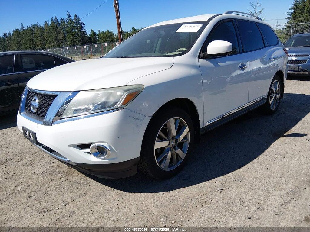 5N1AR2MM6EC630982 2014 NISSAN PATHFINDER photo no. 2
