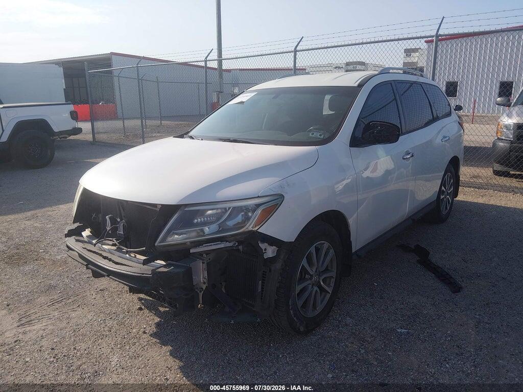 5N1AR2MM8EC729447 2014 NISSAN PATHFINDER photo no. 2