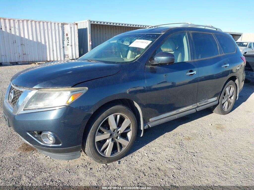 5N1AR2MM0EC692202 2014 NISSAN PATHFINDER photo no. 2