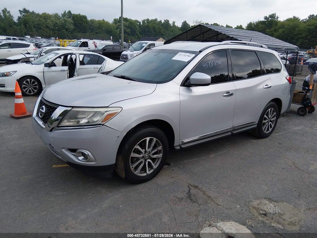 5N1AR2MM4EC626185 2014 NISSAN PATHFINDER photo no. 2