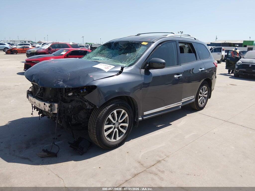 5N1AR2MN6EC635866 2014 NISSAN PATHFINDER photo no. 2