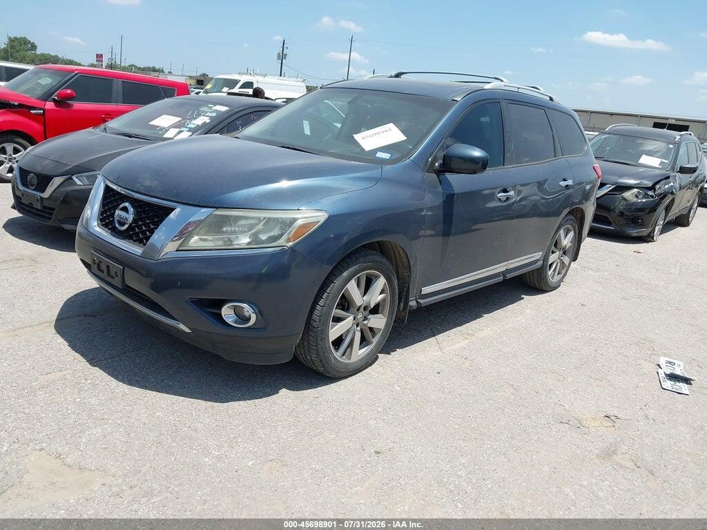 5N1AR2MN9EC636588 2014 NISSAN PATHFINDER photo no. 2