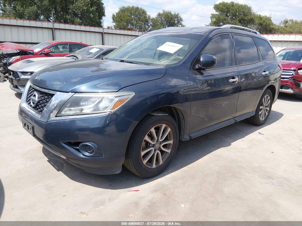 5N1AR2MN4EC630293 2014 NISSAN PATHFINDER photo no. 2
