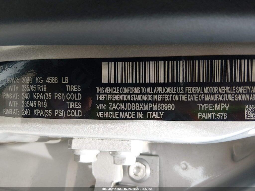 ZACNJDBBXMPM80960 2021 JEEP RENEGADE photo no. 9