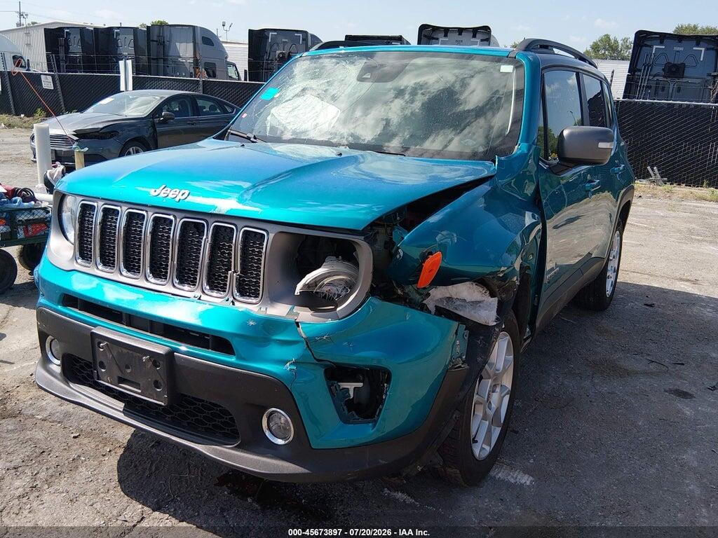 ZACNJDD10MPM26541 2021 JEEP RENEGADE photo no. 2