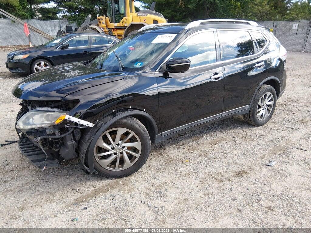 5N1AT2MV5EC834263 2014 NISSAN ROGUE photo no. 2