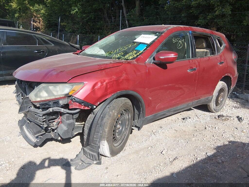 5N1AT2MTXEC865569 2014 NISSAN ROGUE photo no. 2